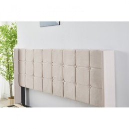 Pat Tapițat Premium Catifea 140/160x200 cm, Somiera Inclusa, Maro, Fara Saltea cod 6230