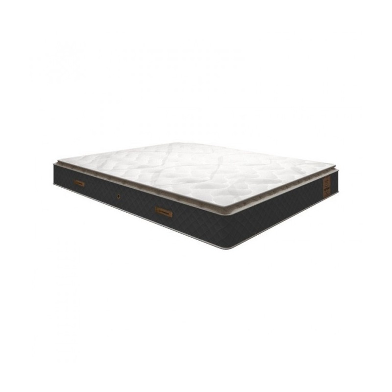 Saltea  Romesa Cu Topper Silver, Plasa de Arcuri + Conglomerat de Spuma Poliuretanica, 29 cm grosime | Romesa