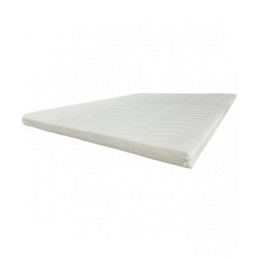 Topper Romesa 5 cm 180x200 - Burete densitate 18kg /mc husa matlasata triplustrat detasabila cu fermoar | Romesa