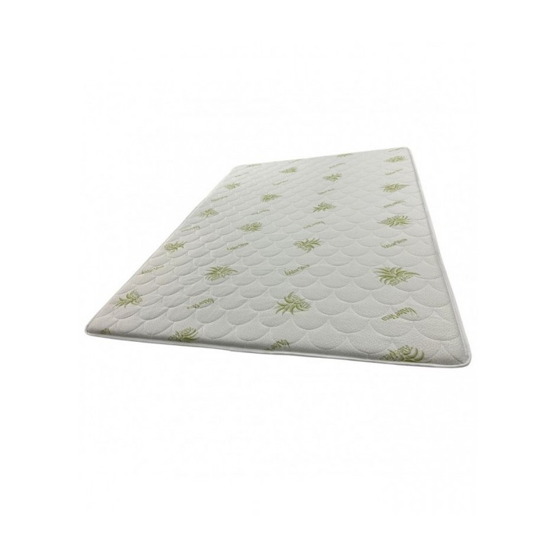 Topper Aloe Vera Romesa 5 cm - Burete densitate 18kg /mc husa matlasata triplustrat detasabila cu fermoar | Romesa Topper Aloe Vera Romesa 5 cm - Burete densitate 18kg /mc husa matlasata triplustrat detasabila cu fermoar | Romesa