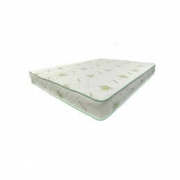 Saltea Lux Ortopedica Cu Aloe Vera Romesa , arcuri Bonnell si spuma poliuretanica, 20cm grosime, fermitate medie | Romesa